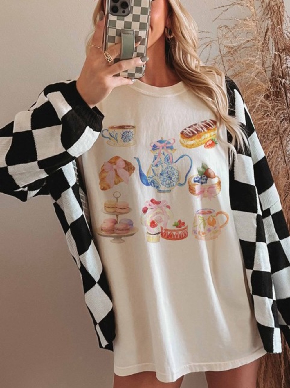 AFTERNOON TEA GIRLS CLUB GRAPHIC TEE